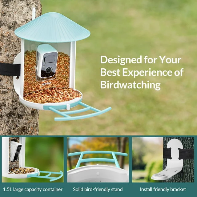 Bird Feeder with Camera, Netvue Birdfy Bird Feeders (lite) - Image 5