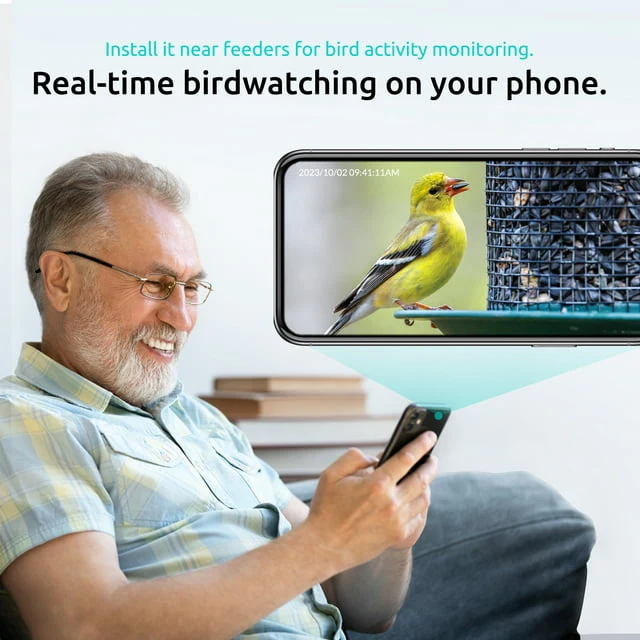 Birdfy Camera Smart Bird Camera for Wild Bird Watching and Recording - Image 2