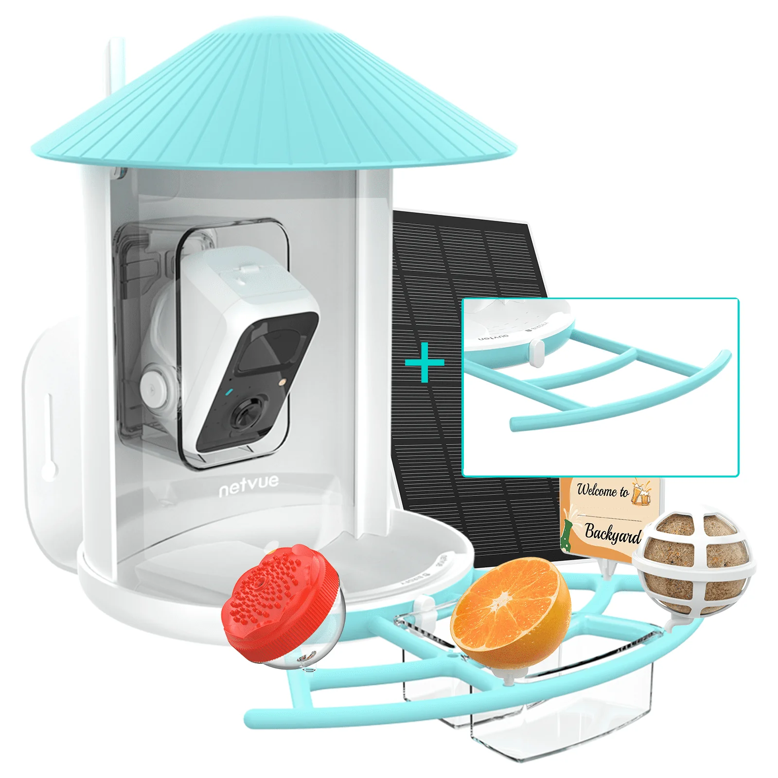 Netvue Bird feeder Birdfy Lite Pro+Solar