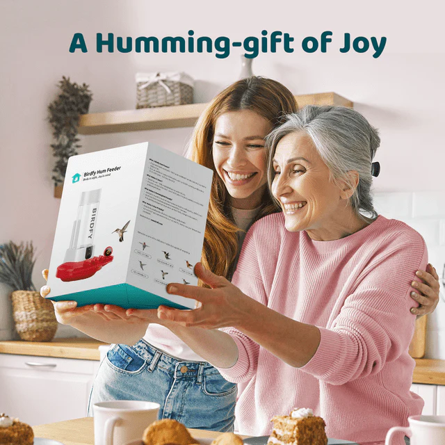 Netvue Birdfy Hummingbird Feeder with Dual Camera Free AI and Solar Panel - Image 3