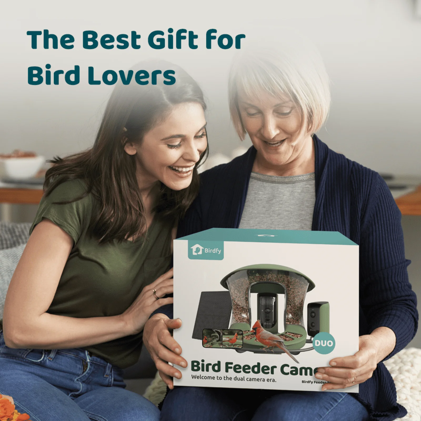 Smart Bird Feeder with Camera, Netvue Birdfy Bird Feeders Camera with AI Identify,Gift for Bird Lover,Birdfy 2 Duo - Image 2