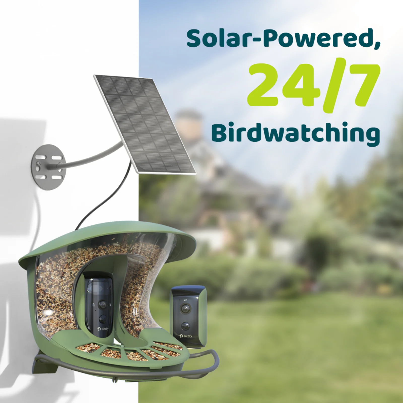 Smart Bird Feeder with Camera, Netvue Birdfy Bird Feeders Camera with AI Identify,Gift for Bird Lover,Birdfy 2 Duo - Image 4