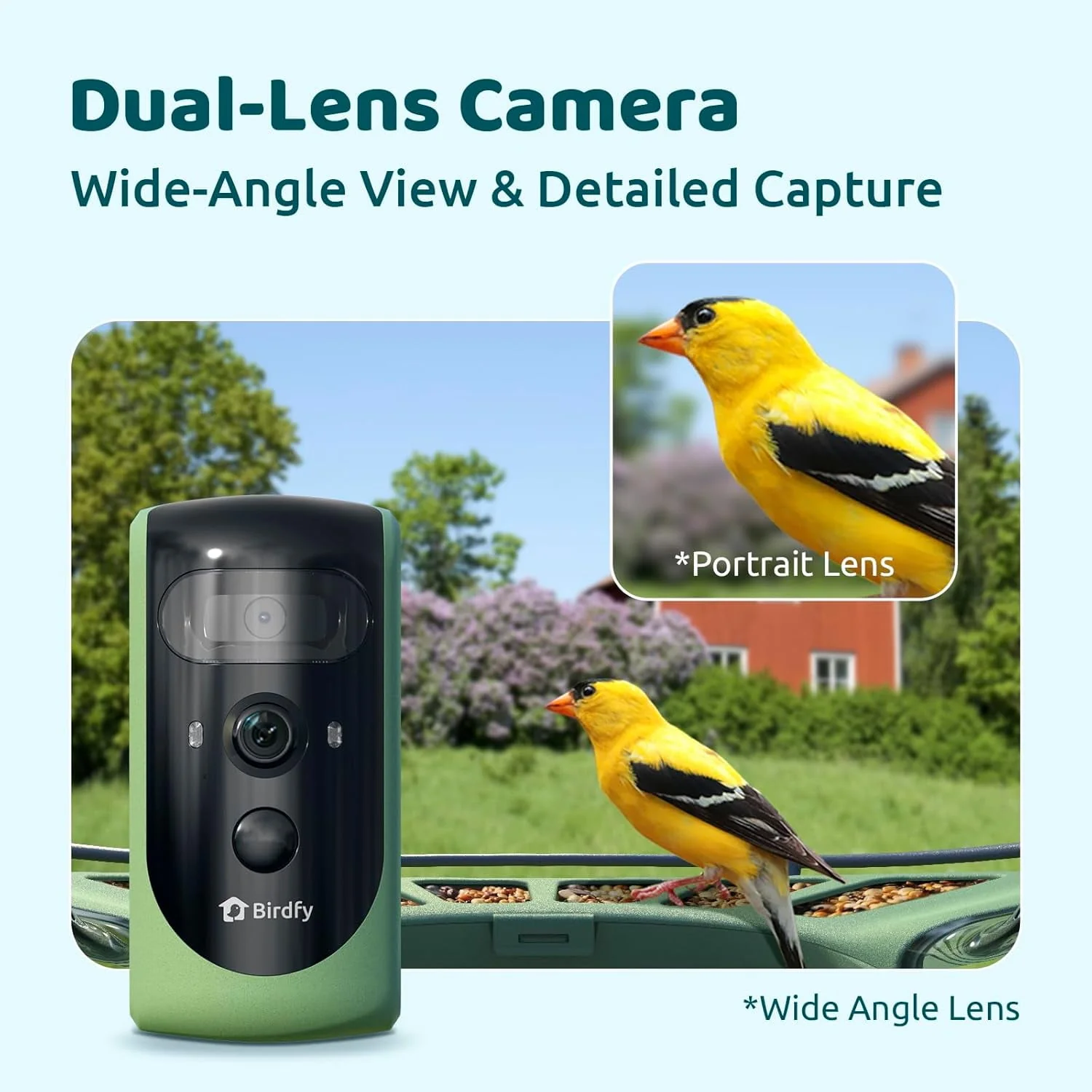 Smart Bird Feeder with Camera, Netvue Birdfy Bird Feeders Camera with AI Identify,Gift for Bird Lover,Birdfy 2 Pro lite - Image 2