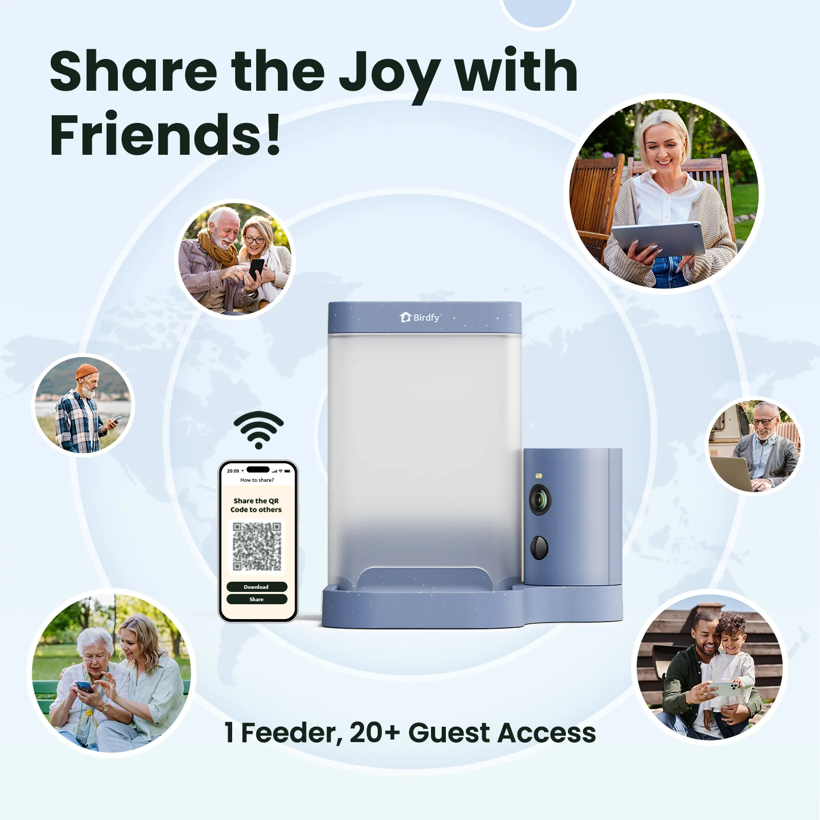 Smart Bird Feeder with Camera, Netvue Birdfy Bird Feeders Camera with AI Identify,Gift for Bird Lover, Rookie - Image 6